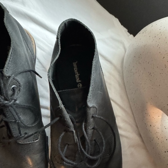 Timberland Black Chukka Boots Sleek Leather Design - Picture 5 of 7